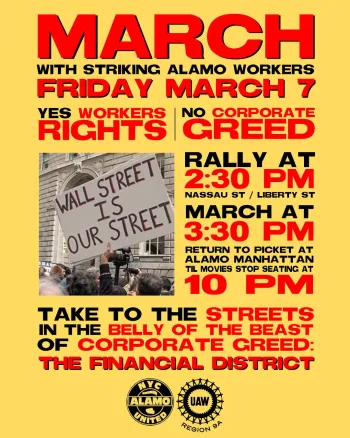 March with striking Alamo workers